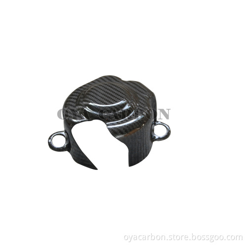 Carbon Fiber Small Plate Cover for Ferrari 458 Italia